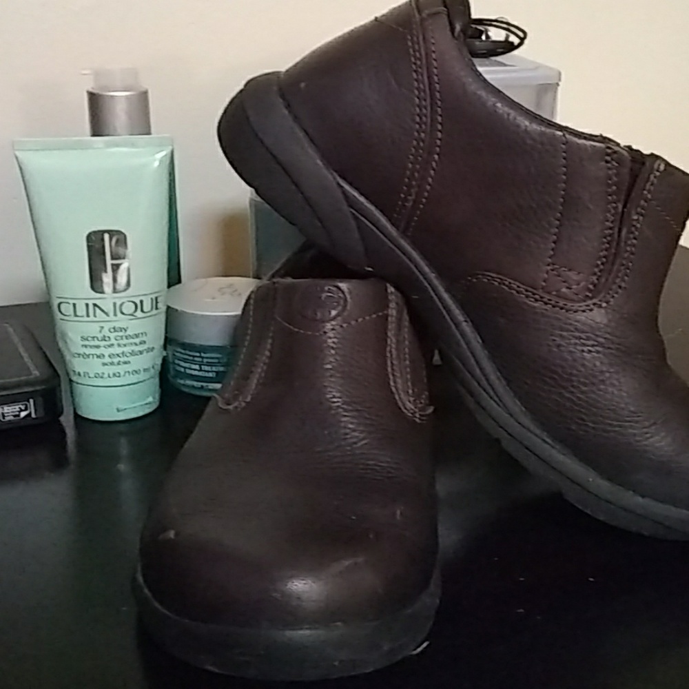 Timberland steel toe shoes